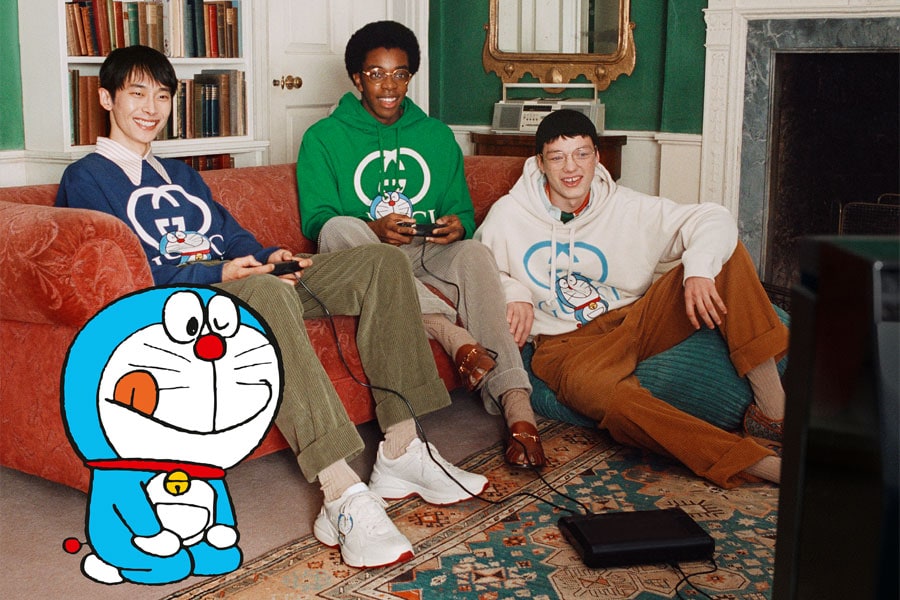 Gucci Doraemon Collaboration