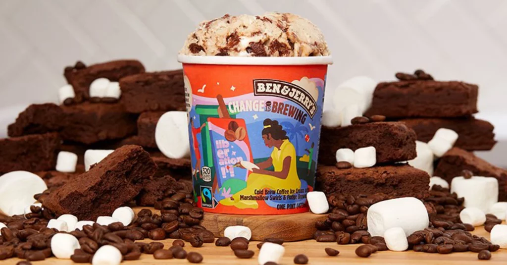 Ben and Jerry's Change Is Brewing Ice Cream - Cause Related Marketing